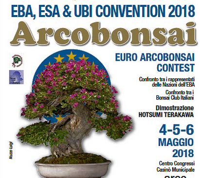 European Bonsai Association, European Suiseki Association and UBI Congress