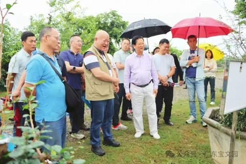 Shunde Leliu Bonsai and Horticulture Association Study Tour Visits Baowen Garden