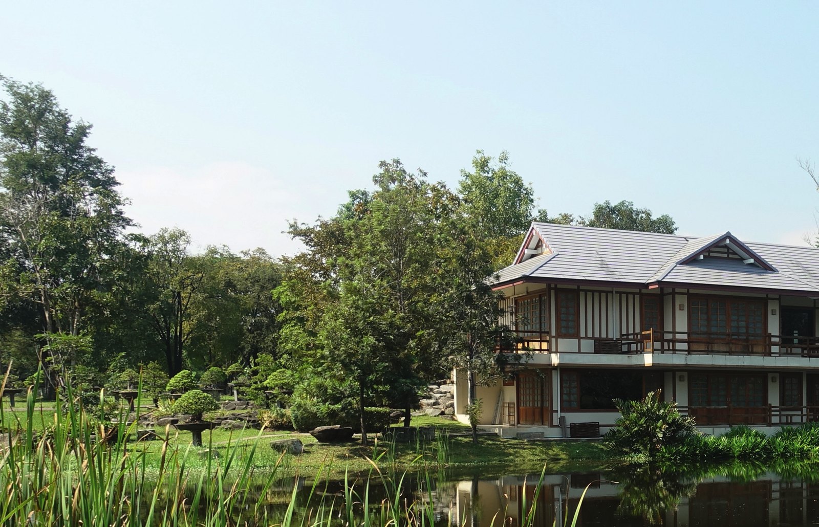 The main lodge